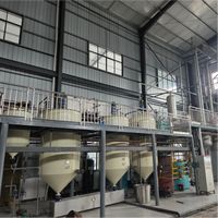 Usine complète de traitement et de raffinage de l'huile de palme pour la raffinerie d'huile de palme rouge, projets clés en main, machine de raffinage d'huile de palme