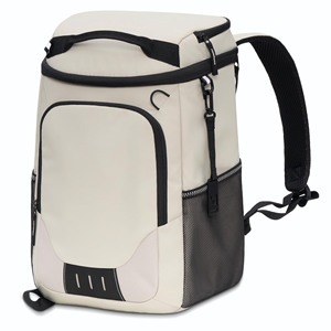 Easy Clean Thermal Insulated Polyester <b>Backpack</b> <b>Cooler</b> 24L Capacity Waterproof Zipper Closure <b>for</b> Lunch & Picnic - Product Image 1
