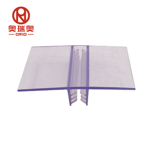 Siêu thị đa năng nhựa giá tag chủ trong suốt PVC Kệ dữ liệu dải cho hàng hóa hiển thị kho cung cấp - Product Image 4