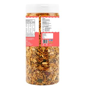 Mélange de millet et de patate douce Peri Peri, collation saine croustillante, riche en fibres, épicée, Namkeen, prête à manger, végétalienne, collation légère et énergétique - Product Image 3