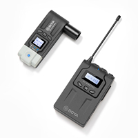 BOYA BY-WM8 PRO-K1-K4 UHF collier micro Lavalier Portable Mini Microphone sans fil pour News Reporter caméra Smartphone