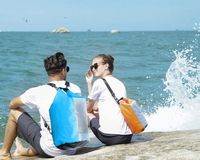 Mochila Impermeable de PVC de 2l-50l, Diseño Enrollable, Flotante, con Reflejo Nocturno, para Senderismo, Kayak, Caza, Venta al Por Mayor