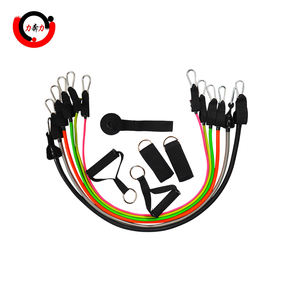 Vente d'usine Libenli : <span class=keywords><strong>Kit</strong></span> de 11 <span class=keywords><strong>bandes</strong></span> de résistance avec poignées en mousse, sangles de cheville et ancre de porte - Product Image 1