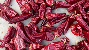 Poivron Doux Séché Naturel Sans Tige Yidu Chili Beijing Hong Rouge pour le Marché Thaïlandais et Éthiopien - Product Image 3