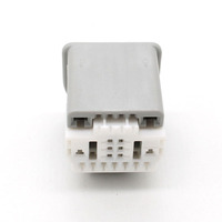 Conector de Cableado Eléctrico Automotriz Hembra de 21 Pines 6098-7122 Gris para Ford