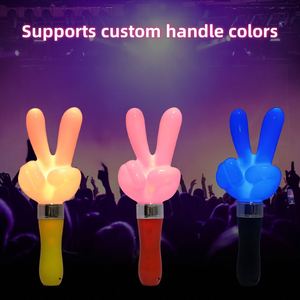 Bâton lumineux créatif à commande gestuelle, changeant de couleur uniforme, 15 couleurs, lampe de poche portable pour festivals et concerts - Product Image 6