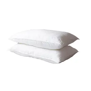 Luxury 100% Cotton Jacquard Pillow 1Kg/1000g Sleeping Hotel Bed Pillow Oeko-tex 100 USA UK Market 50X70cm 50x90cm