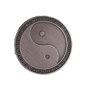 Креативная диаграмма тайцзи, памятная медаль, Древний бронзовый дракон феникс, декоративная монета, рельефный значок, ремесло - Product Image 3