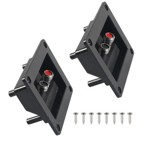 Binding Post <b>Speaker</b> Accessory Plastic Square Terminal Box For Car <b>Audio</b> Subwoofer Installation - Product Image 4