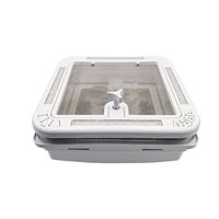 Ventilateur de toit pour camping-car avec éclairage LED et réglages de minuterie, idéal pour yacht et cuisine – Qualité supérieure – Fournisseur direct