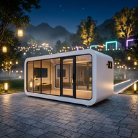 Apple House, Apple Cabin, Apple Pod : Cabane de luxe, maisonnette préfabriquée, maison mobile modulaire pour hôtel, resort, Airbnb, glamping