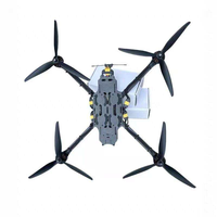 Drone RC de 15 pouces à grande vitesse avec moteur 380KV, VTX 3W, ELRS 915, capacité de charge de 10 kg, vision nocturne et accessoires électroniques