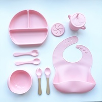 Offre Spéciale de vaisselle en silicone de qualité alimentaire sans BPA, assiette à vaisselle et chargeur anti-éclaboussures pour enfants, bébé, articles ménagers essentiels
