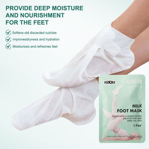 UUKKG Meilleure Vente Masque Exfoliant pour les Pieds, <span class=keywords><strong>Gommage</strong></span> Pédicure, Chaussettes Spa, Masque Peeling pour les Pieds, Soin des Talons, Élimine les Peaux Mortes, Hydratant - Product Image 3