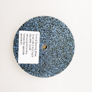 Высокопроизводительное прочное однотонное колесо, нетканое абразивное колесо EXU 8A CRS 3 "X1/2" X1/4" - Product Image 5