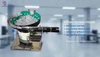Alimentateur vibrant automatique haute vitesse 220V pour lignes d'assemblage de bouchons de bouteilles, machine d'alimentation de pièces de précision en SUS304