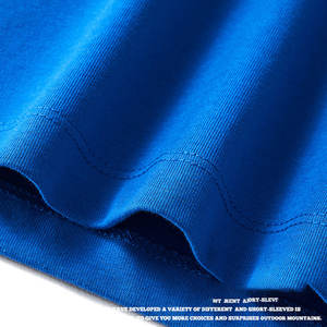 Camiseta al por Mayor con Logotipo Personalizable, Calidad Excepcional, Lisa, Gruesa, con Hombros Caídos, 100% Algodón, para Impresión y Bordado - Product Image 4