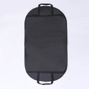 Sac de rangement non tissé grande capacité pour costumes et robes de mariée, couleur unie tendance, avec fermetures éclair, en stock et recyclable - Product Image 1