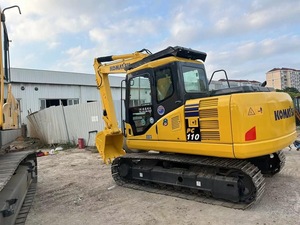 Excavatrices Komatsu PC110 d'occasion, 10T 11T, excavatrice sur chenilles |   Excavatrice d'occasion d'origine japonaise à faible nombre d'heures de fonctionnement avec godet d'excavation - Product Image 3