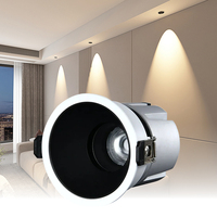 Ushine Anti-éblouissement Design Store Home Hotel Office Round 5W 10W 15W Spot LED encastré au plafond