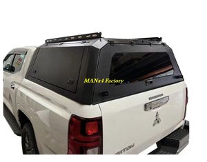 Steel MANx4 Truck Cap Topper Camper Shell Pickup Canopy para Triton <span class=keywords><strong>L200</strong></span> <span class=keywords><strong>2023</strong></span> 2024 Pick Up Trucks - Product Image 2