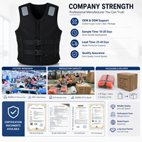 Gilet de sauvetage adulte et enfant en PVC épaissi, gonflable, étanche, pour la natation en extérieur, la flottabilité, le rafting, la plongée avec tuba et la pêche