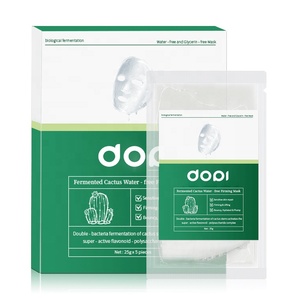 Hữu cơ gai lê xương rồng chiết xuất mặt nạ trên khuôn mặt nếp nhăn mịn sâu làm ẩm da chống lão hóa & làm săn chắc nước-miễn phí tấm mặt nạ - Product Image 5