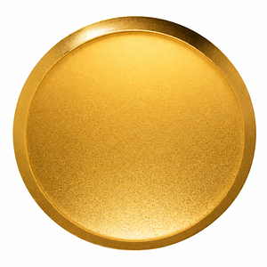 Assiette Plate Vintage en Acier Inoxydable, Plateau Rétro de Luxe Léger pour Plats Occidentaux, Desserts et Steaks, Angle Droit - Product Image 5