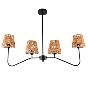 Lámparas colgantes de bambú tejido para salas de té elaboradas con bambú, restaurantes de estilo chino - Product Image 1