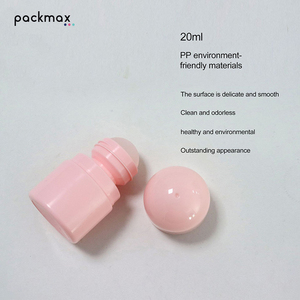 Flacon roll-on PP 20 ml pour massage du cuir chevelu, liquide stimulant la pousse des cheveux, soin des yeux et crème contour des yeux - Contenant rond droit rechargeable - Product Image 5