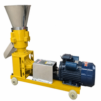 Machine à granulés d'aliments pour volailles de taille moyenne à moteur diesel Henglu, prix d'usine, haute efficacité pour l'utilisation en élevage de poulets et de canards