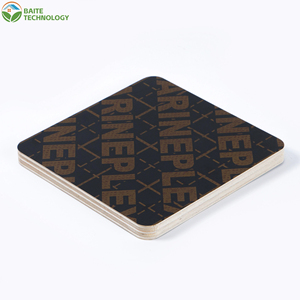 Panneau de coffrage en contreplaqué peuplier moderne, haute résistance, réutilisable, double face, film laminé, écologique, imperméable, pour extérieur E1 - Product Image 1