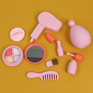 Free Bpa Silicone Pretend Play Kids Makeup <strong>Toys</strong> Children Make up <strong>Set</strong> <strong>Hairdressing</strong> Simulation <strong>Set</strong> Dressing up <strong>Toys</strong> for Girls - Product Image 2