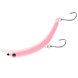 Leurre de pêche Lion Factory Made Crescent Minnow à hameçon triple tranchant, forte pénétration, pour <span class=keywords><strong>la</strong></span> fin de l'été au début de l'<span class=keywords><strong>hiver</strong></span> - Product Image 2