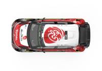 Voiture de rallye RC MJX Hyper Go 10303 à l'échelle 1/10, 4 roues motrices, brushless, WRC Citroën C3, télécommande 2,4 GHz, voiture de drift 4x4 RTR, produit sous licence