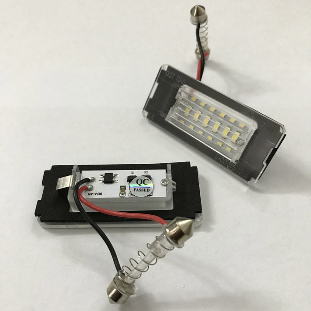 Wholesale 2W License Number Plate Lights LED for MINI COOPER S
