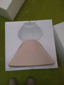 <span class=keywords><strong>Verde</strong></span> claro y blanco Minimalista Wabi-sabi Estilo de lujo Lámpara de mesa de cerámica de alta calidad Cerámica con pantalla - Product Image 6