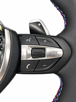 Volant en cuir personnalisé avec service OEM pour BMW F10 F20 F30 F32 F36 F80 F82 M3 M4 Sport 3 branches – Accessoires intérieurs en gros