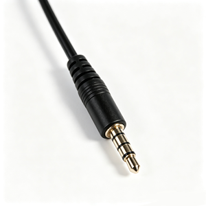 Câble audio TRRS mâle 4 pôles 28AWG 4 conducteurs 50cm pour ordinateur portable de gaming, micro et mise à niveau audio, cordon de raccordement pour téléphone portable - Product Image 1