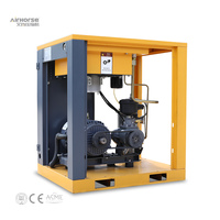 Compresor de Aire Industrial Airking Modelo Pequeño de 8 Bar, 7.5KW, 10HP, Lubricado, con Certificación CE, ISO y ASME
