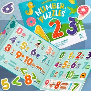 Kids Educational Book Early Learning Numbers Math Addition Subtraction Magnetic <b>Puzzle</b> - Product Image 1
