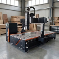 Fresadora CNC de 4 Ejes CE Rongchi 1500x3000mm con Estructura de Acero y Servo de Alto Torque para Prototipos y Pedidos Personalizados