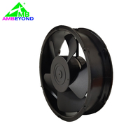 Ventilateur axial AC 22060 personnalisé OEM, 110-220V, faible bruit, cadre en aluminium, pour vitrine de boissons