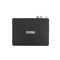 Mecool K7 1080p Android Hybrid DVB + Android OTT TV Box 4GB DDR4 64GB EMMC Amlogic S905X2 Quad Core 4K 5G