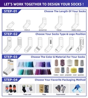 Chaussettes de yoga en coton respirant avec logo personnalisé, antidérapantes, pour le fitness, la barre et le Pilates, pour femmes, chaussettes antidérapantes