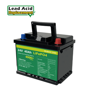 Batería de iones de litio de 24V 40Ah, paquete de baterías de fosfato personalizado para arranque de coche, reemplazo adecuado para baterías de plomo-ácido - Product Image 1
