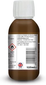 Rustins Scratch Cover Restore Protect Huile de cire pour bois foncé 125ml - Product Image 4
