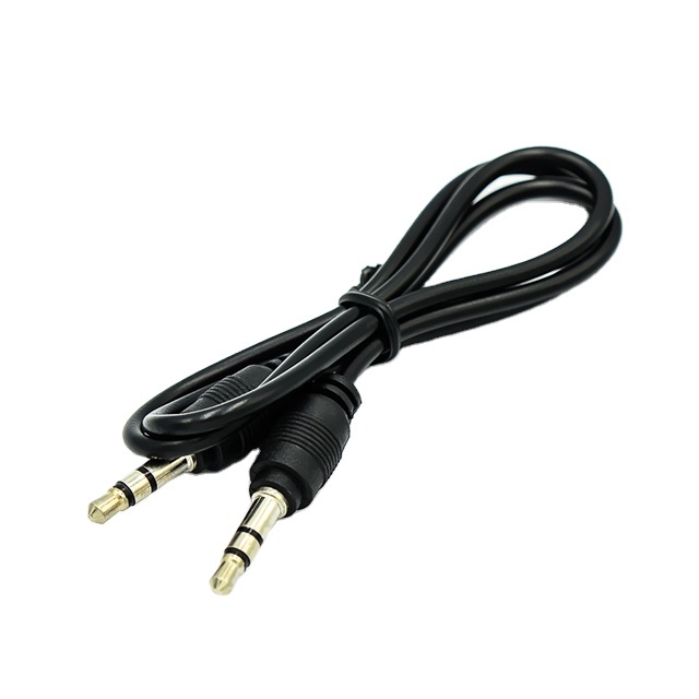 3.5mm male to male AUX AUDIO CABLE 3 sections 0.5m