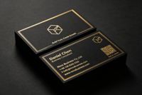 Cartes PVC personnalisées OEM, design professionnel, norme CR80, cartes de visite épaisses, logo personnalisé, impression offset, transfert UV/à l'eau, marque